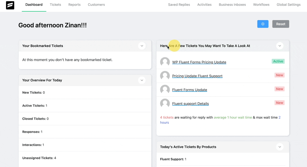 Drag & Drop option for the General Dashboard