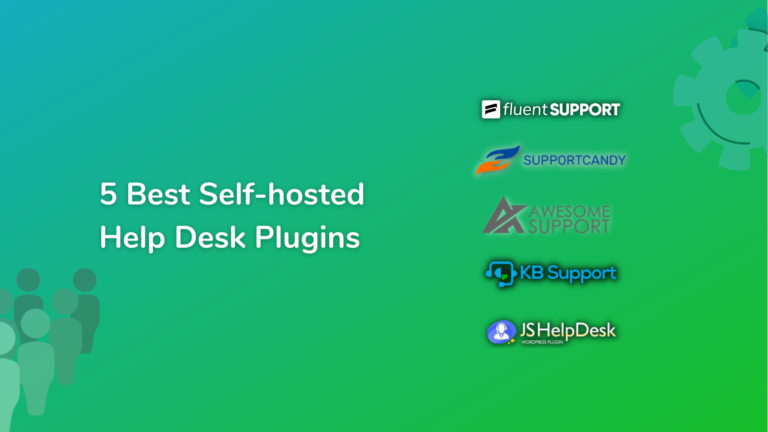 Sekf-hosted help desk plugins