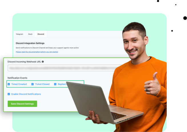Discord - Custom Events - Fluent Support