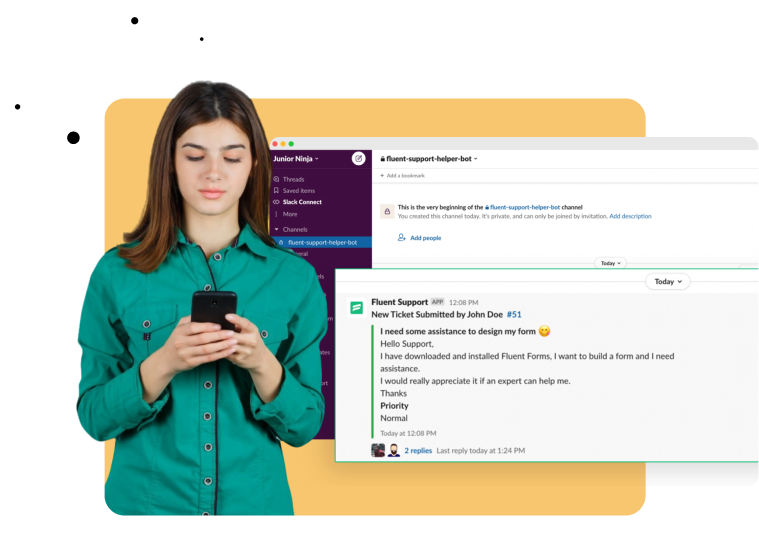 Instant Notifications - Slack Integration - Fluent Support