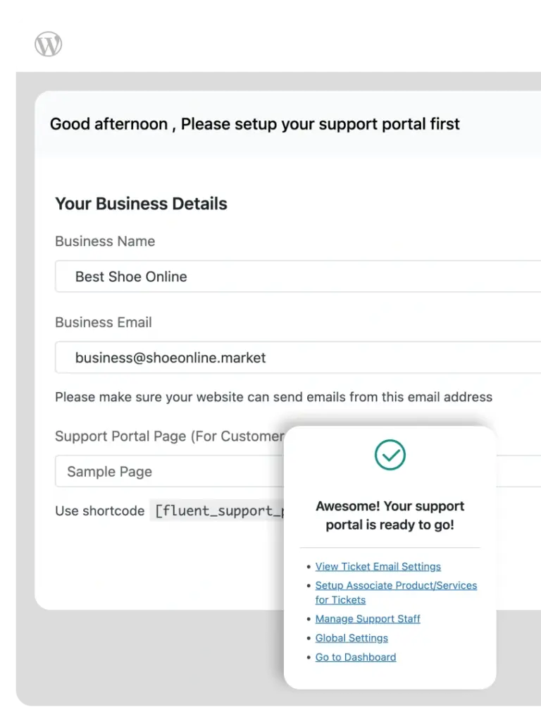 Getting started with Fluent Support (Home 25)