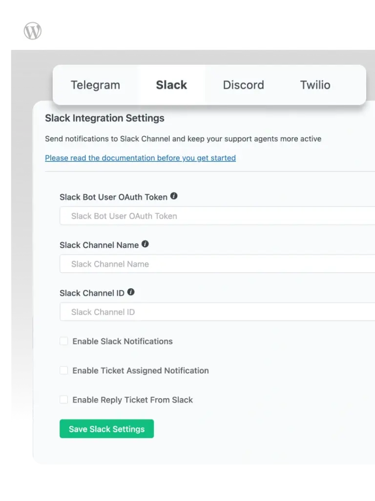 Notifications via apps - Fluent Support (Home 25)