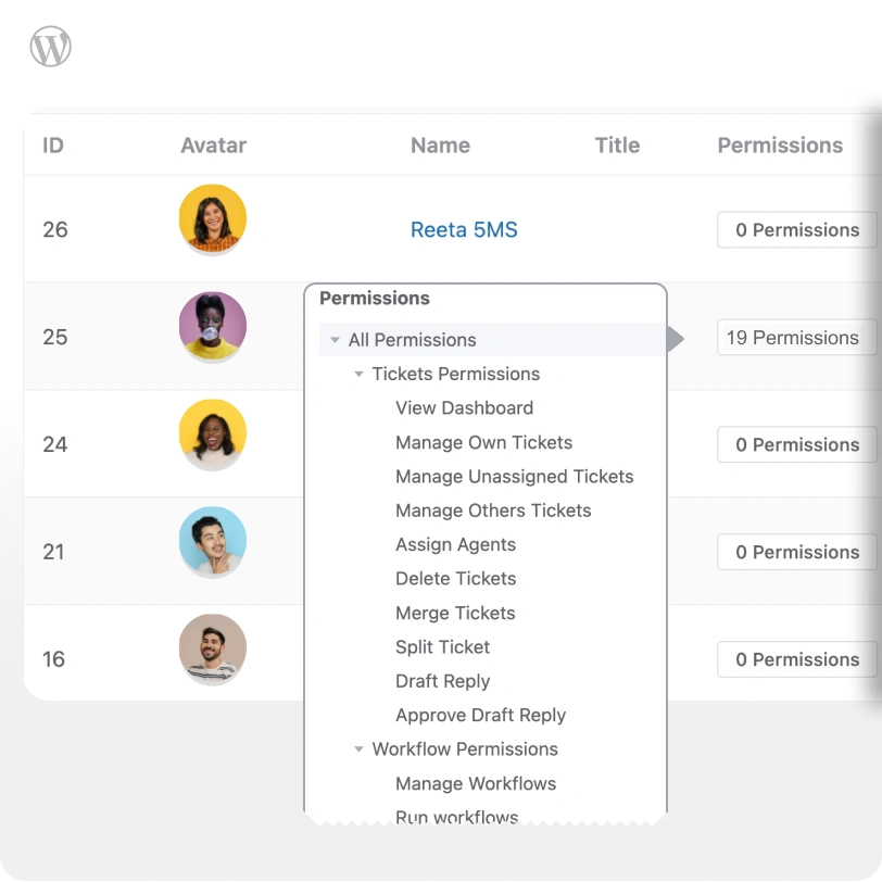 Agent Privilege - Fluent Support (Home 25)