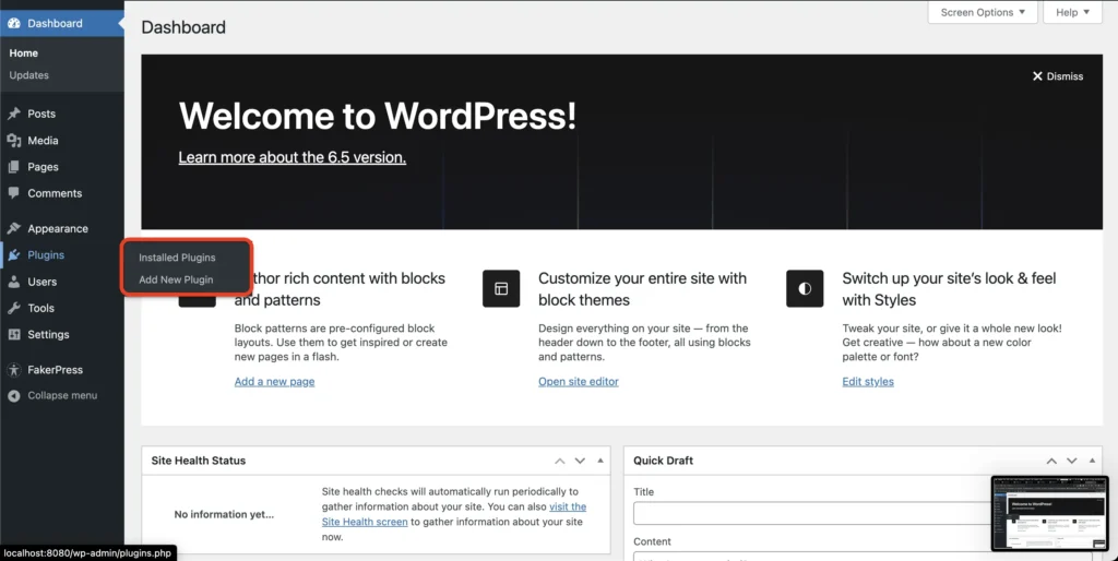 WordPress Plugins