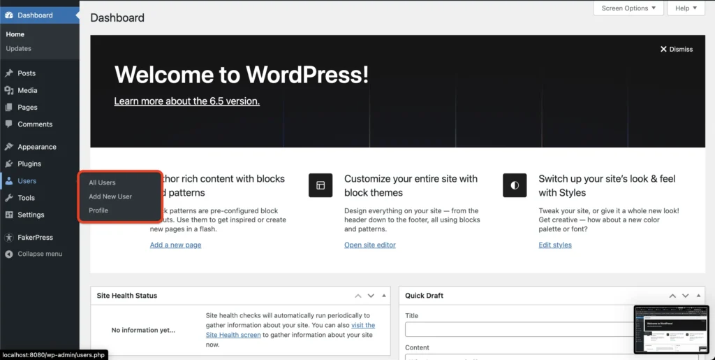 WordPress Users